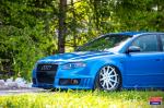 Audi RS4 Sedan on Vossen Wheels (VWS-1) 2016 года
